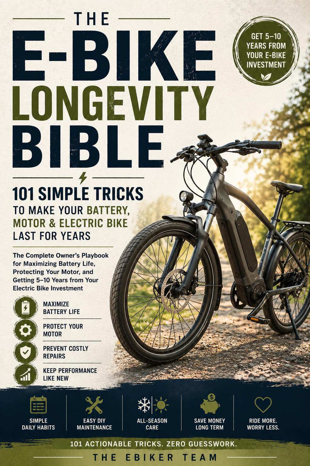 The E-Bike Longevity Bible e-book cover